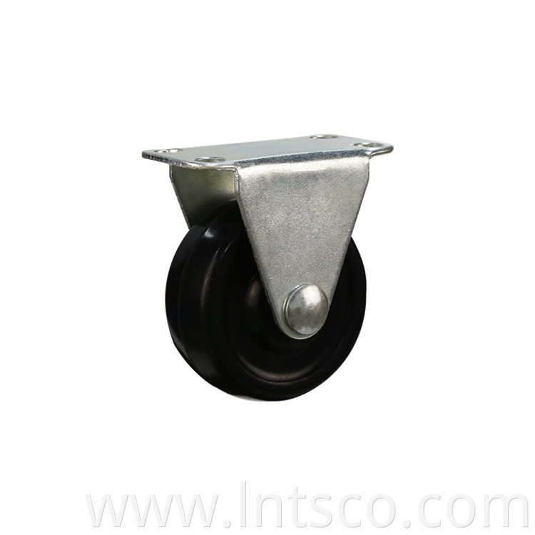 Light Duty Rubber Rigid Casters